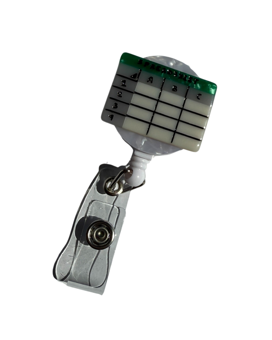 Spreadsheet Badge Reel