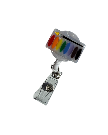 Watercolor Palette Badge Reel