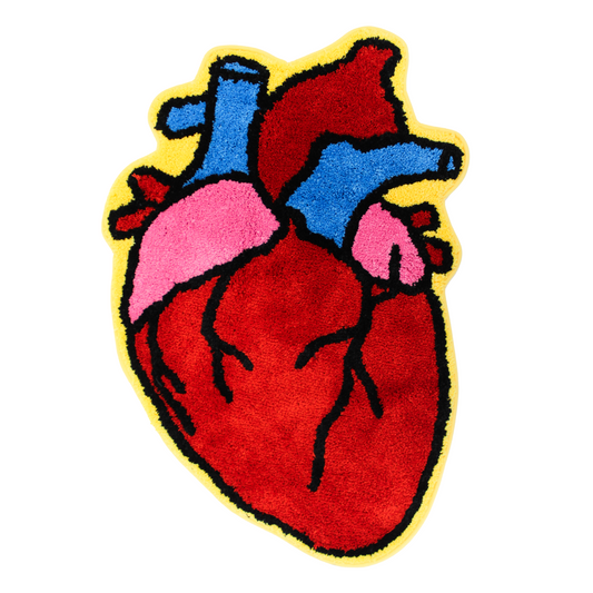 Anatomical Heart Rug