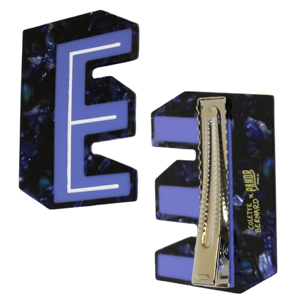 Letter E Hair Clip