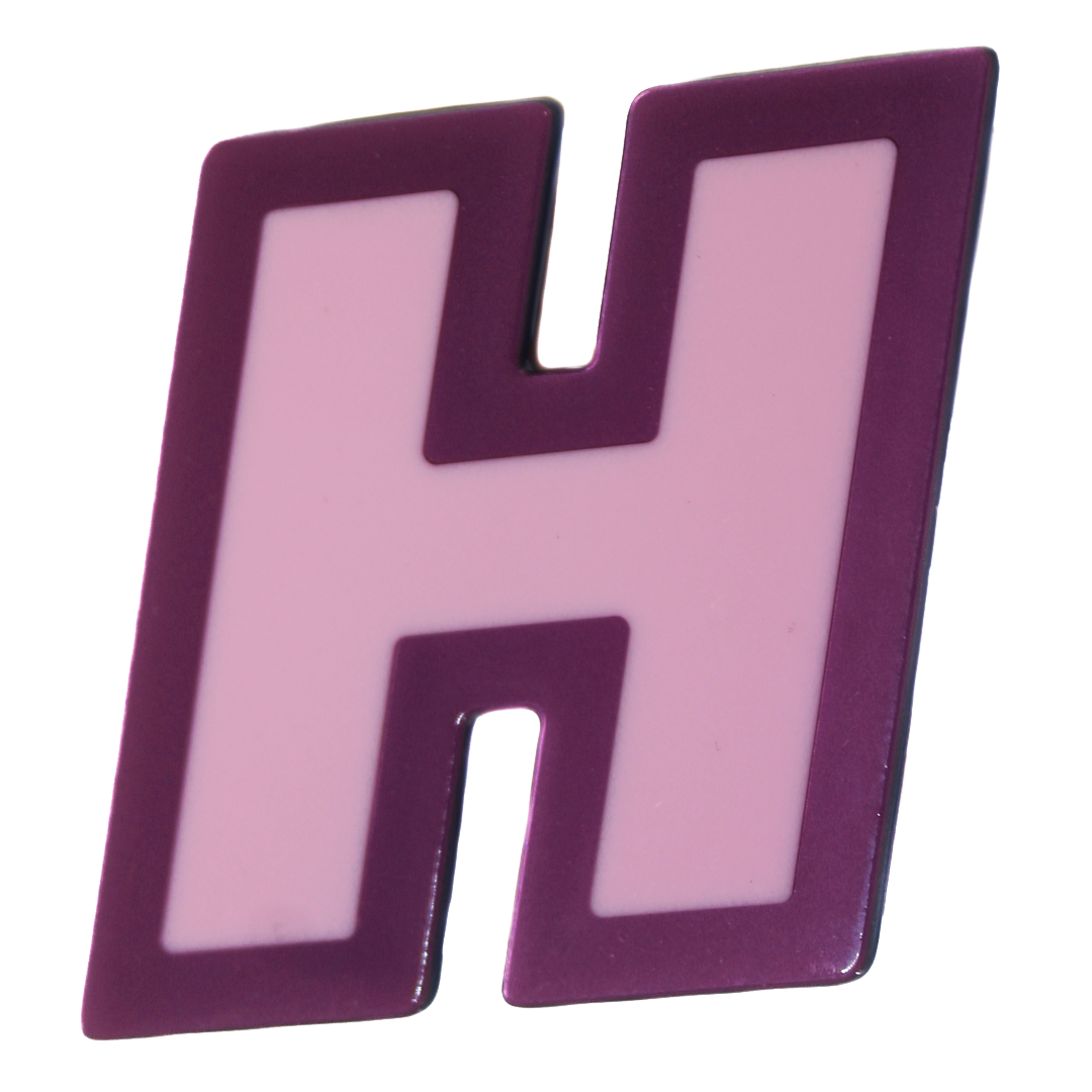 Letter H Hair Clip