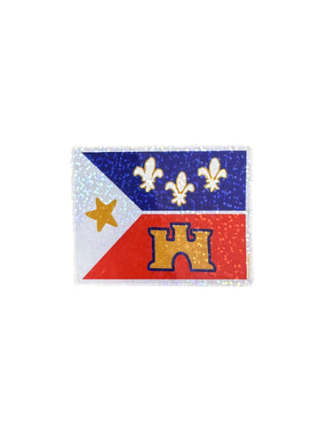 Acadian Flag Sticker