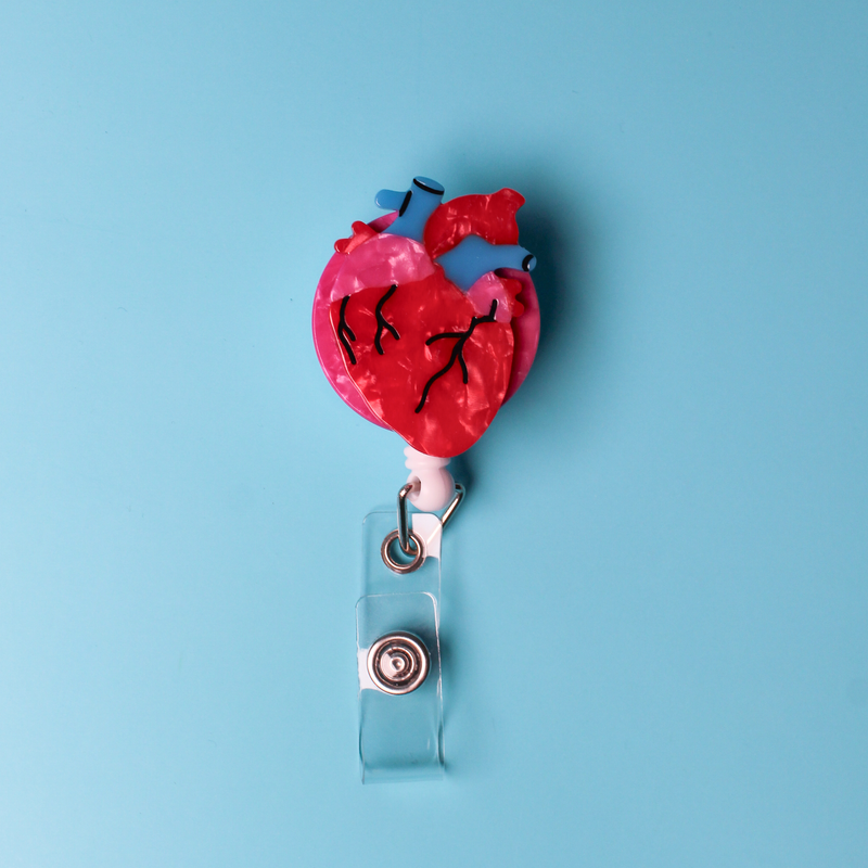 Anatomical Heart Badge Reel
