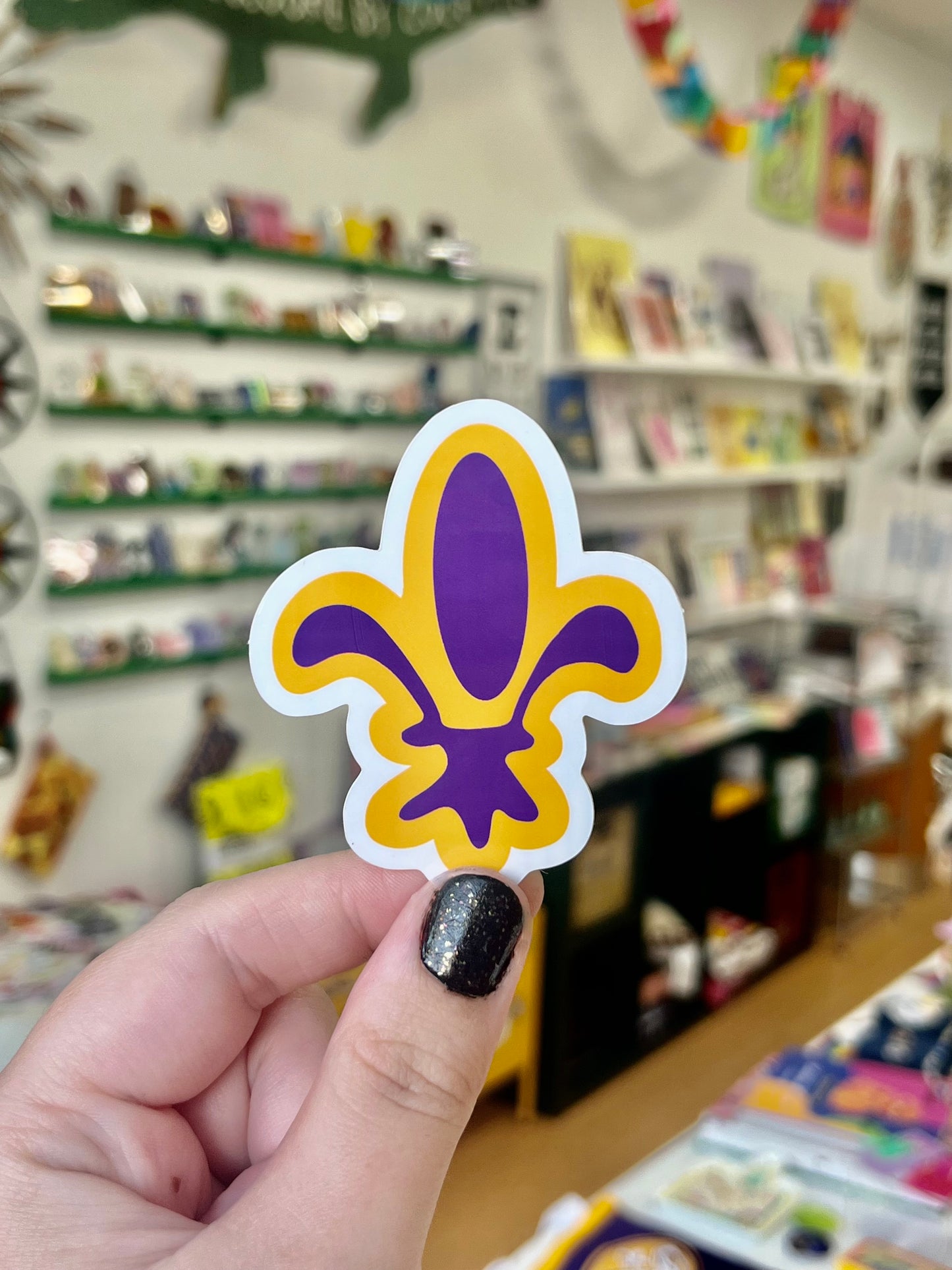Fleur de Lis Sticker