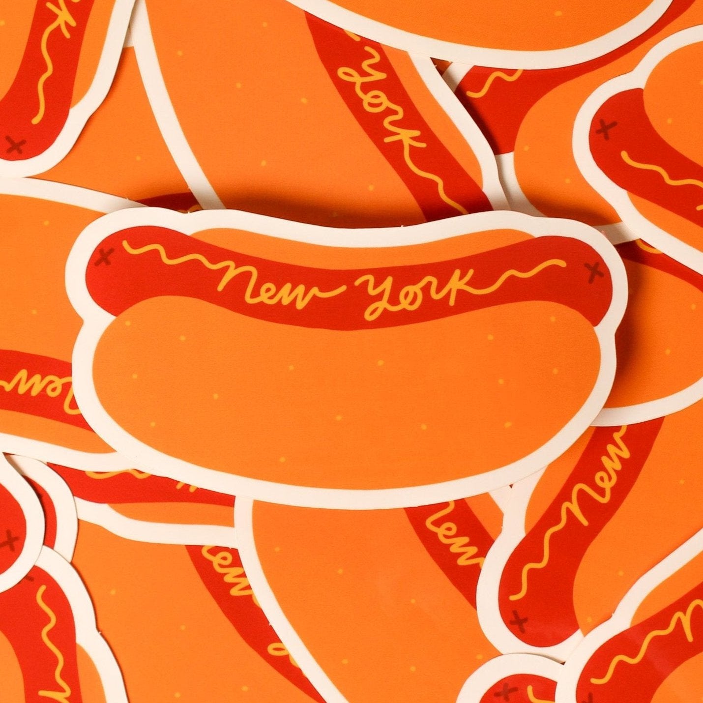 Hot Dog Sticker