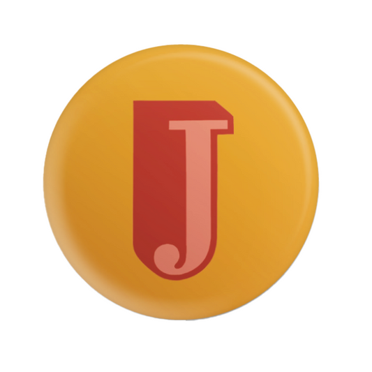 Letter J Button