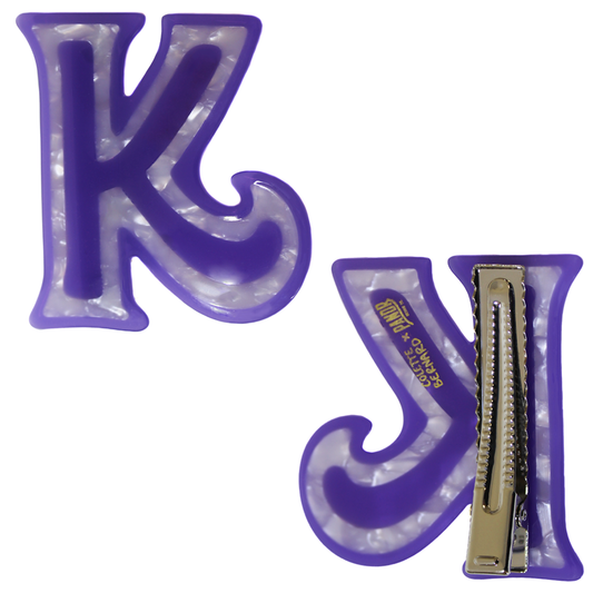 Letter K Hair Clip