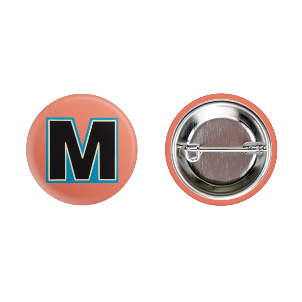 Letter M Button