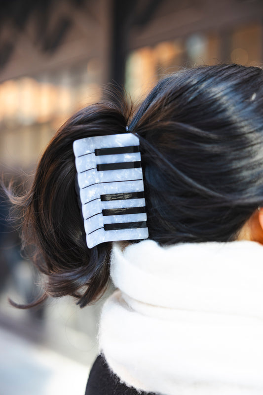 Piano Hair Claw
