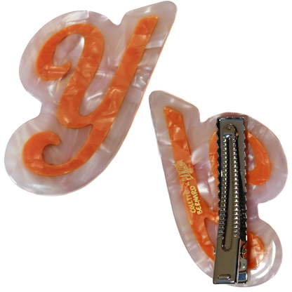 Letter Y Hair Clip