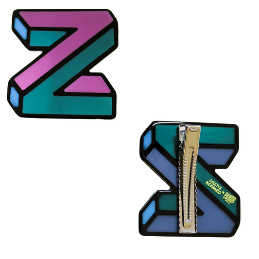 Letter Z Hair Clip