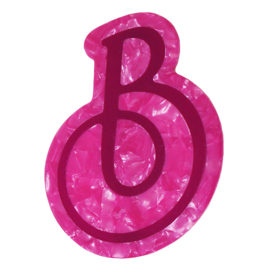 Letter B Hair Clip