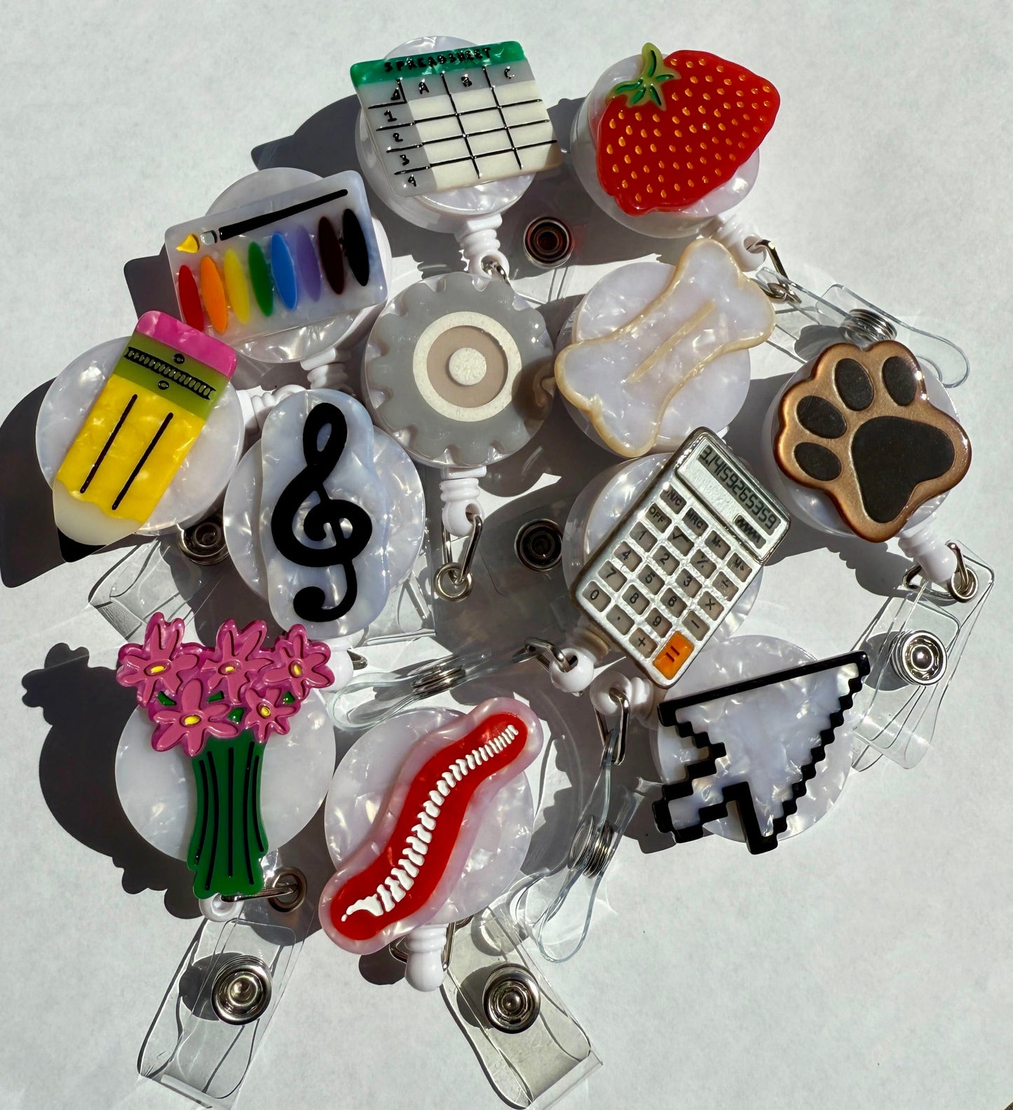 Spreadsheet Badge Reel