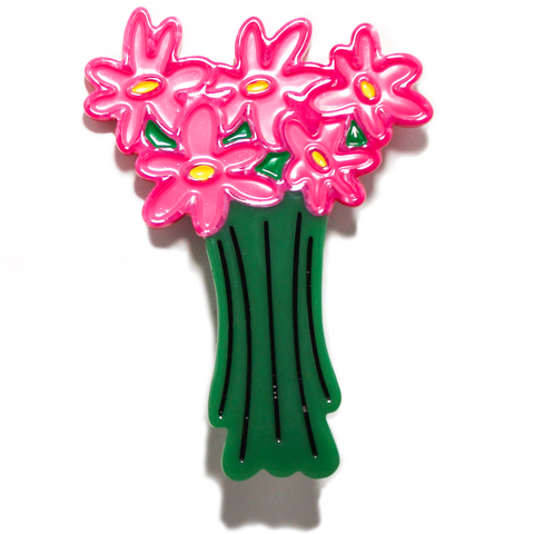 Bouquet of Flowers Hair Clip PREORDER