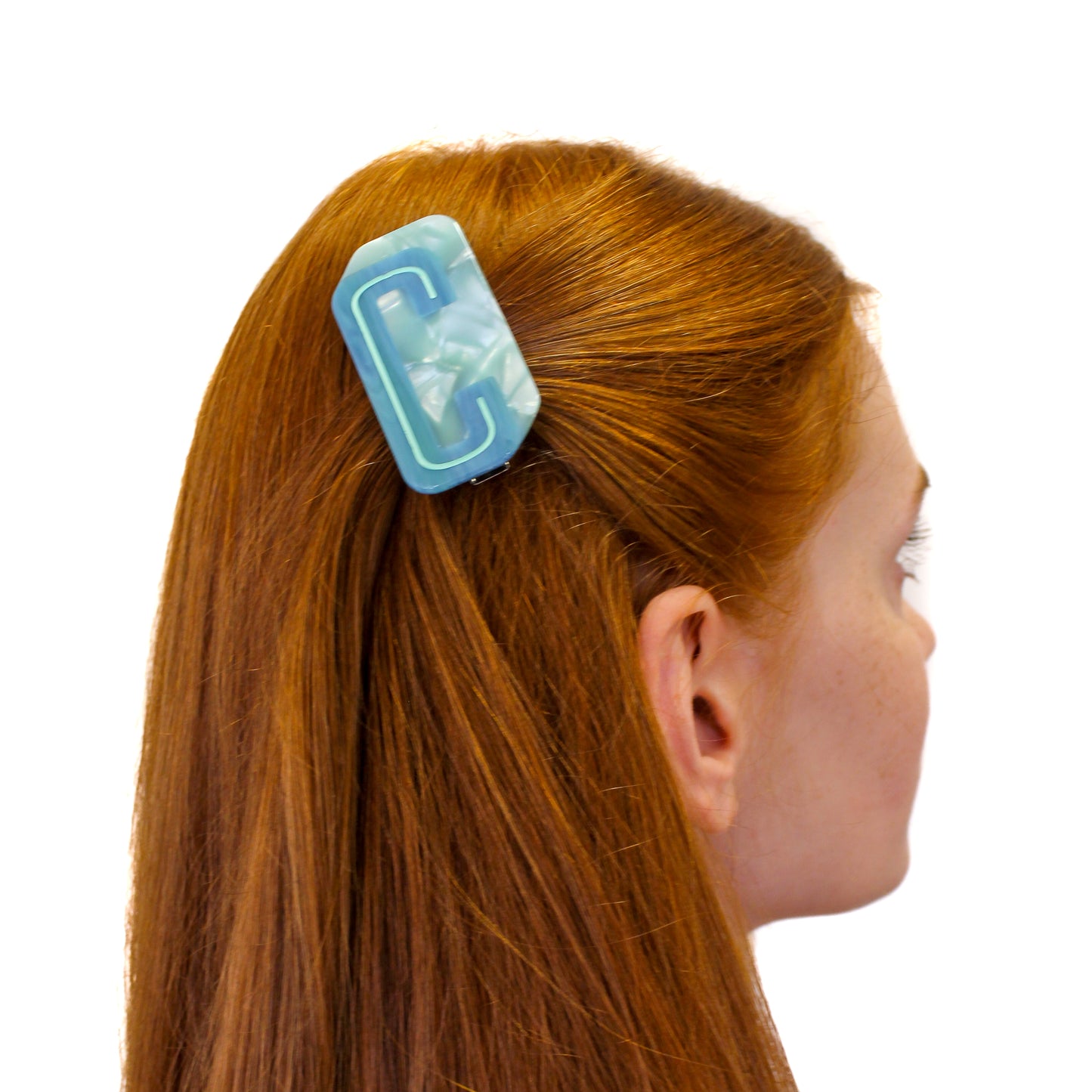 Letter C Hair Clip