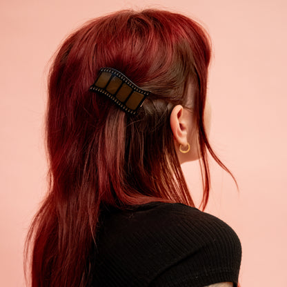 Film Reel Hair Clip