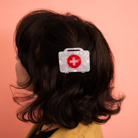 First Aid Kit Hair Clip