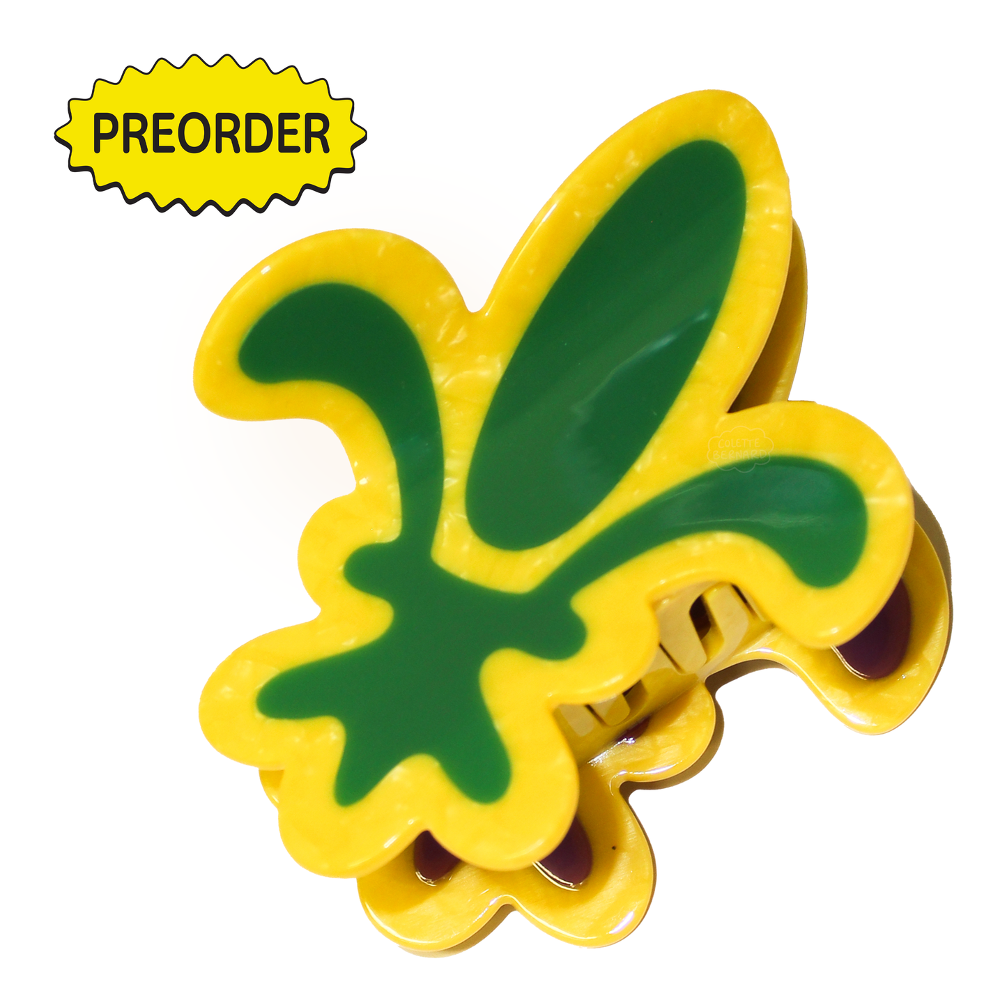 Mardi Gras Fleur de Lis Claw PREORDER