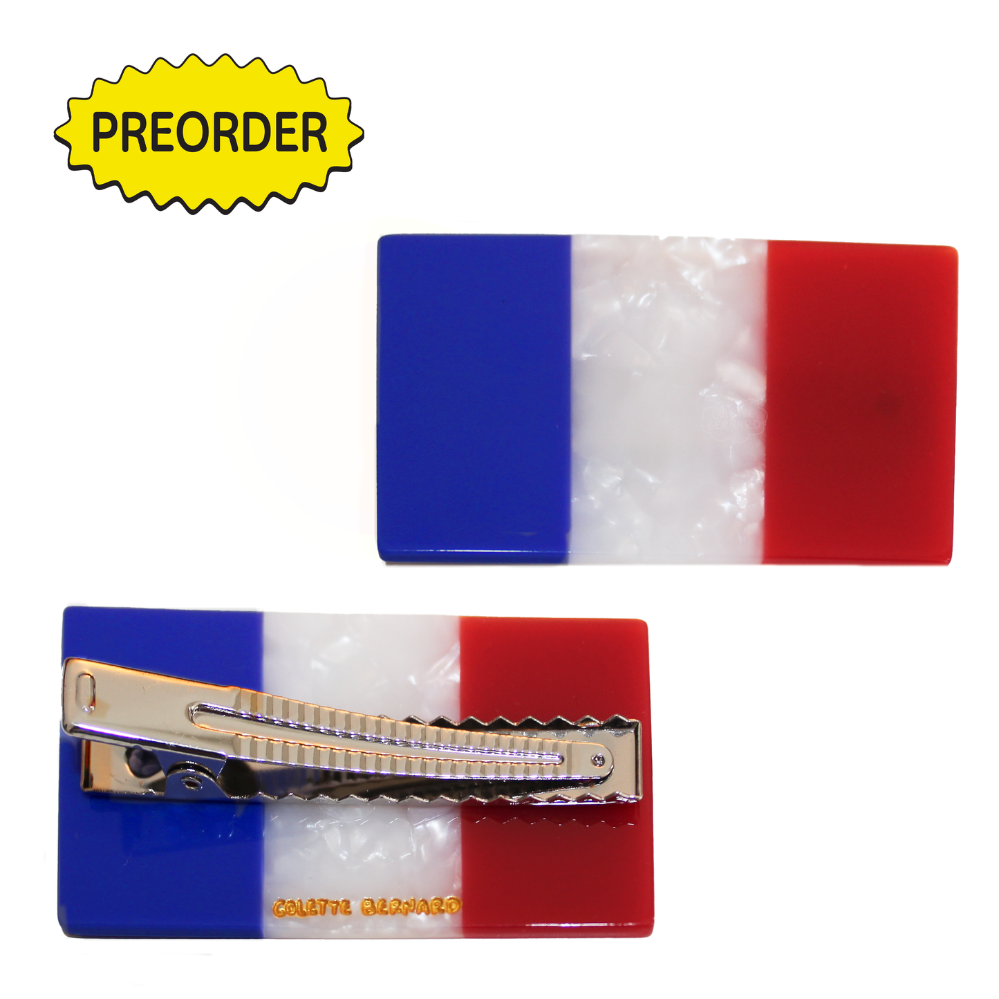 French Flag Clip PREORDER