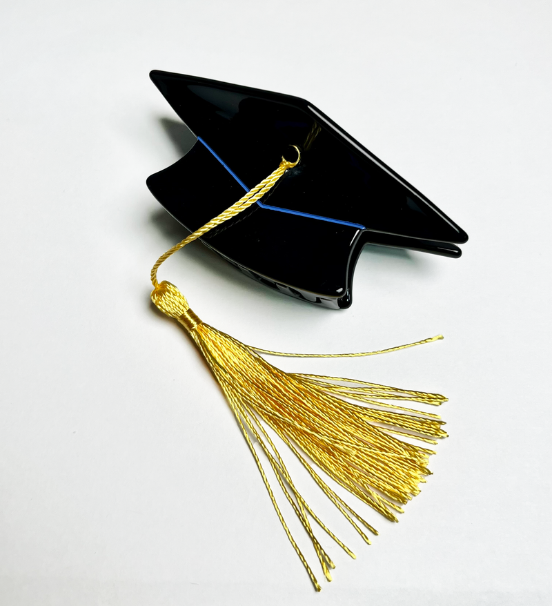 Graduation Cap Hair Claw