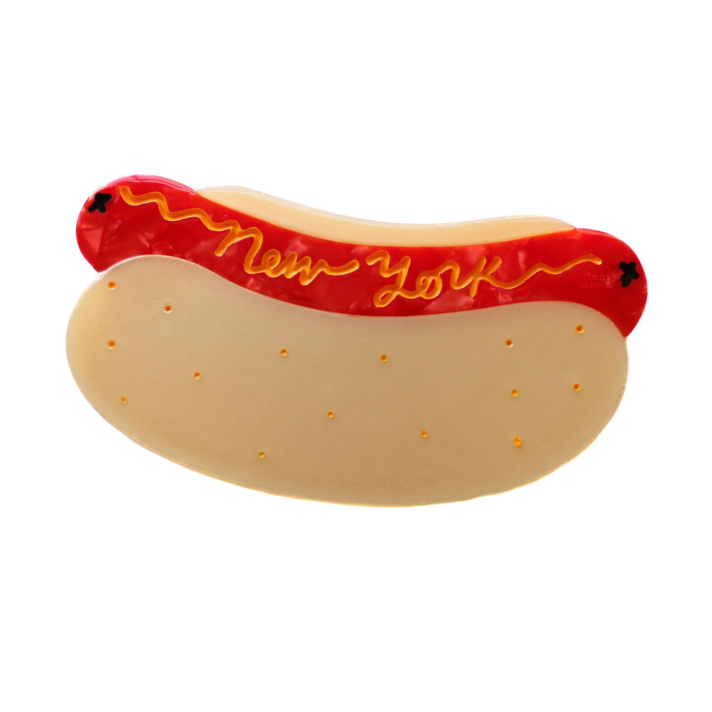 Hot Dog Hair Clip