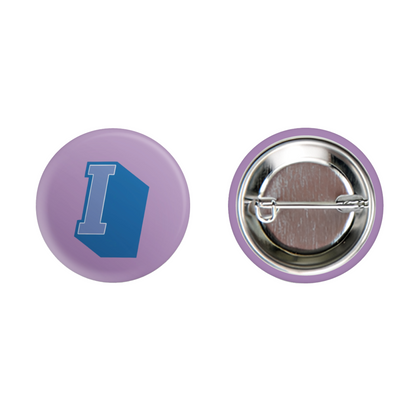 Letter I Button