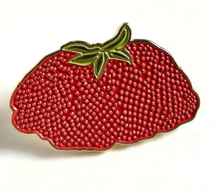 Mega Strawberry Enamel Pin