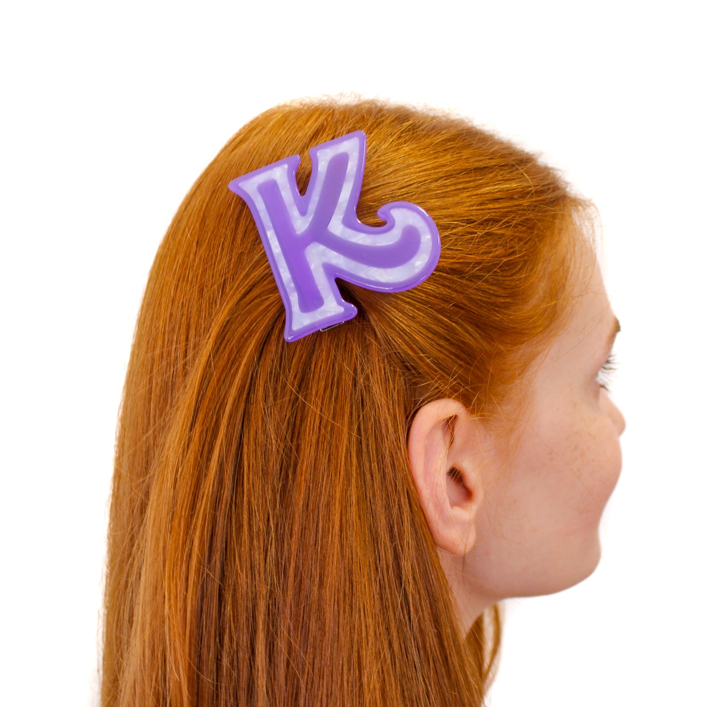 Letter K Hair Clip