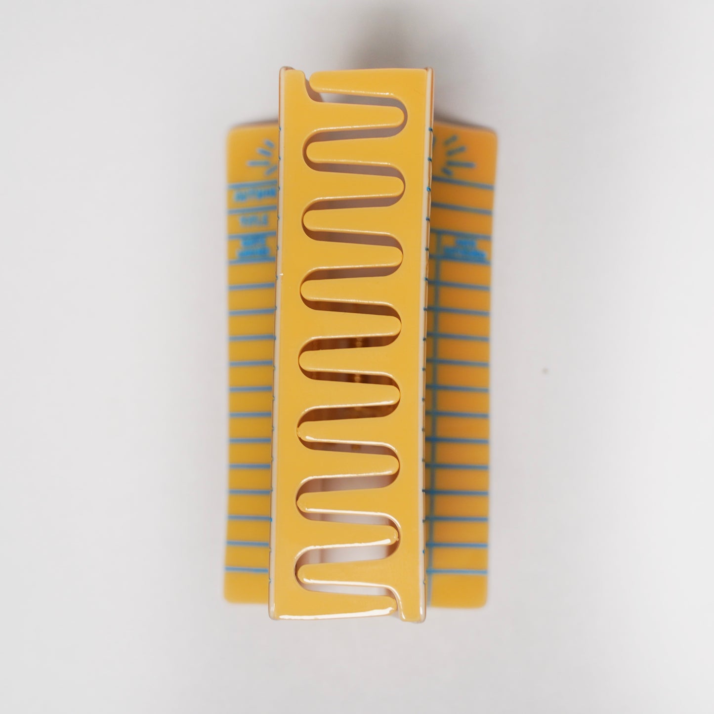 Library Card Hair Claw