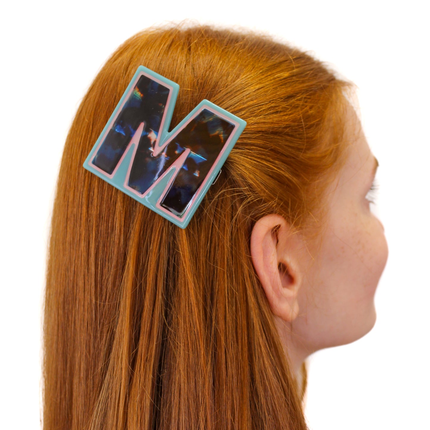 Letter M Hair Clip