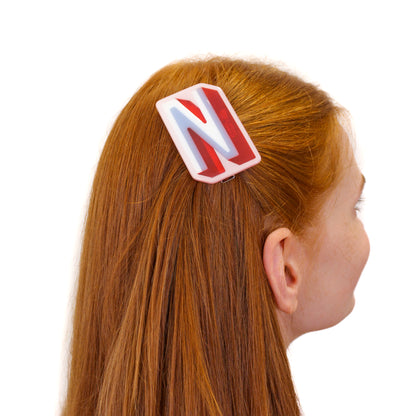 Letter N Hair Clip