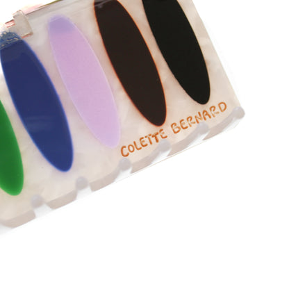 Mega XL Watercolor Paint Palette Hair Claw PREORDER