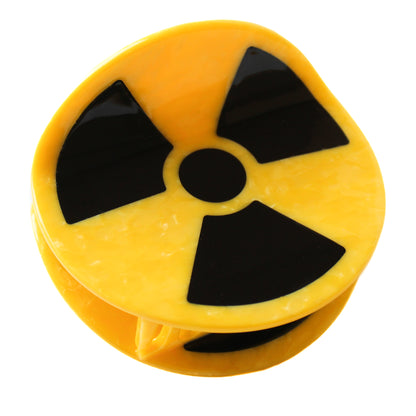 Radiation Symbol Hair Claw