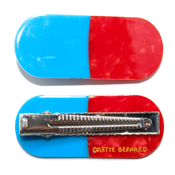 Pill Capsule Hair Clip