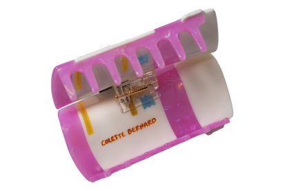 Pink Prescription Bottle Hair Claw