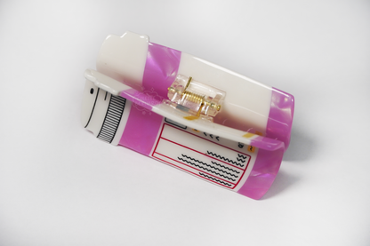 Pink Prescription Bottle Hair Claw