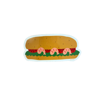 Poboy Sticker