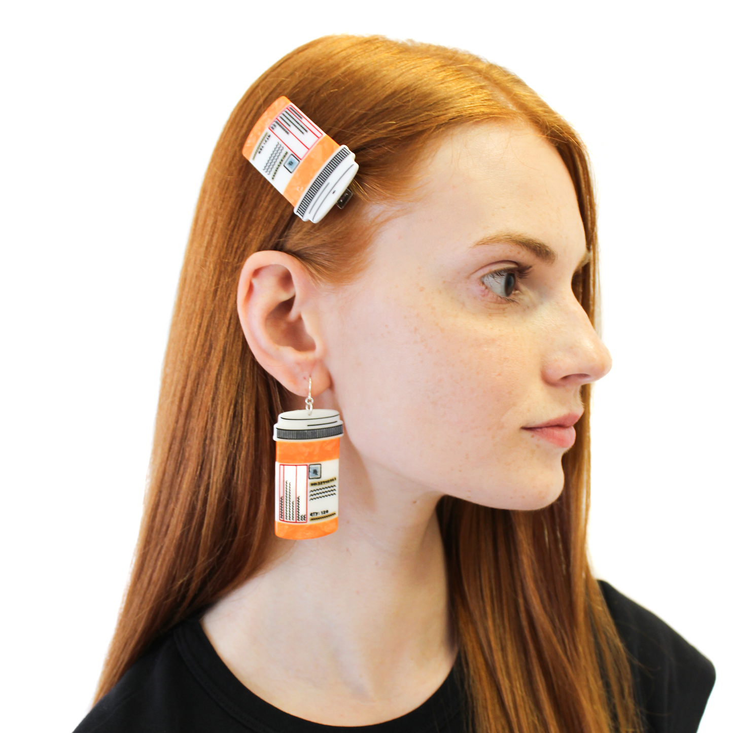 Prescription Bottle Earrings