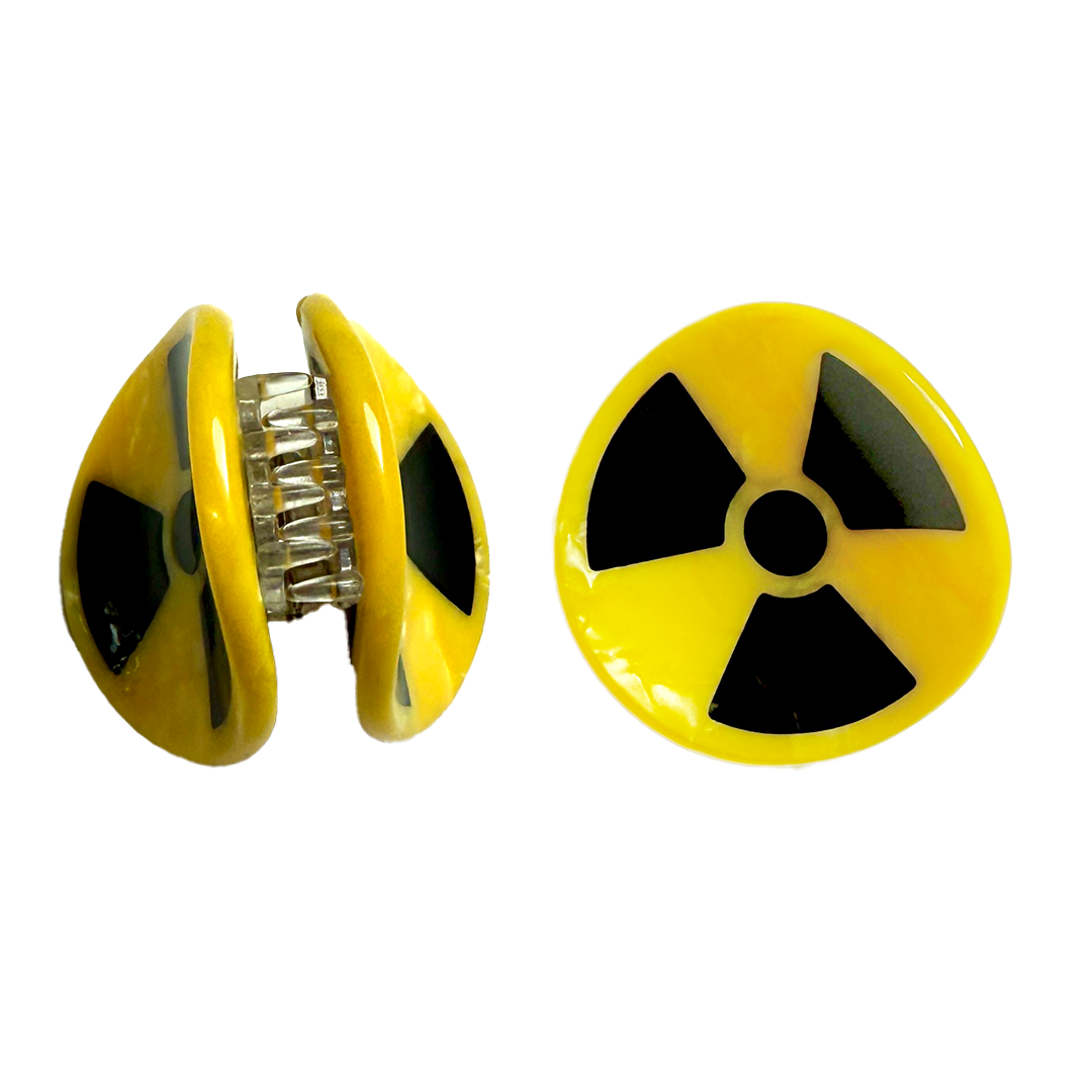 Radiation Symbol Mini Claws (2-pack)