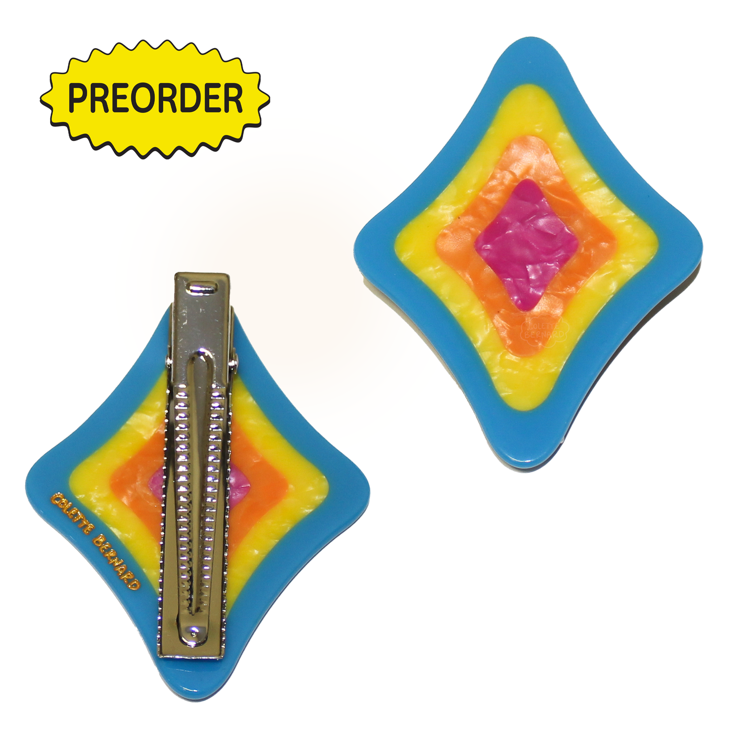 Rainbow Diamond Clip PREORDER