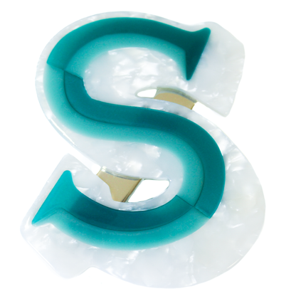 Letter S Hair Clip