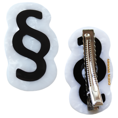 Section Sign Hair Clip