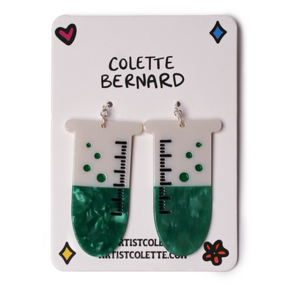 Test Tube Earrings