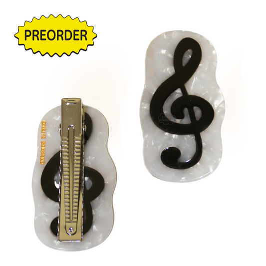 Treble Clef Clip PREORDER