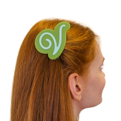 Letter V Hair Clip