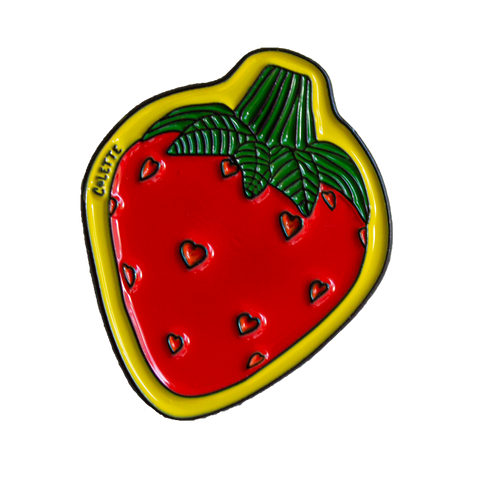 Strawberry Luv Enamel Pin