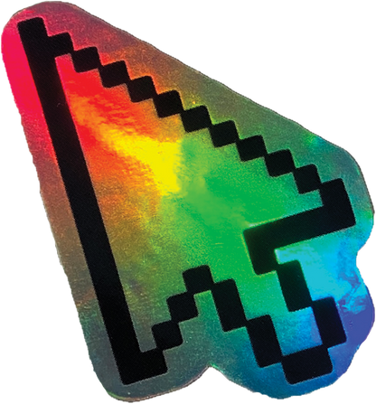 Cursor Holo Sticker