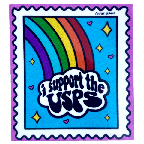 USPS Stamp Sticker