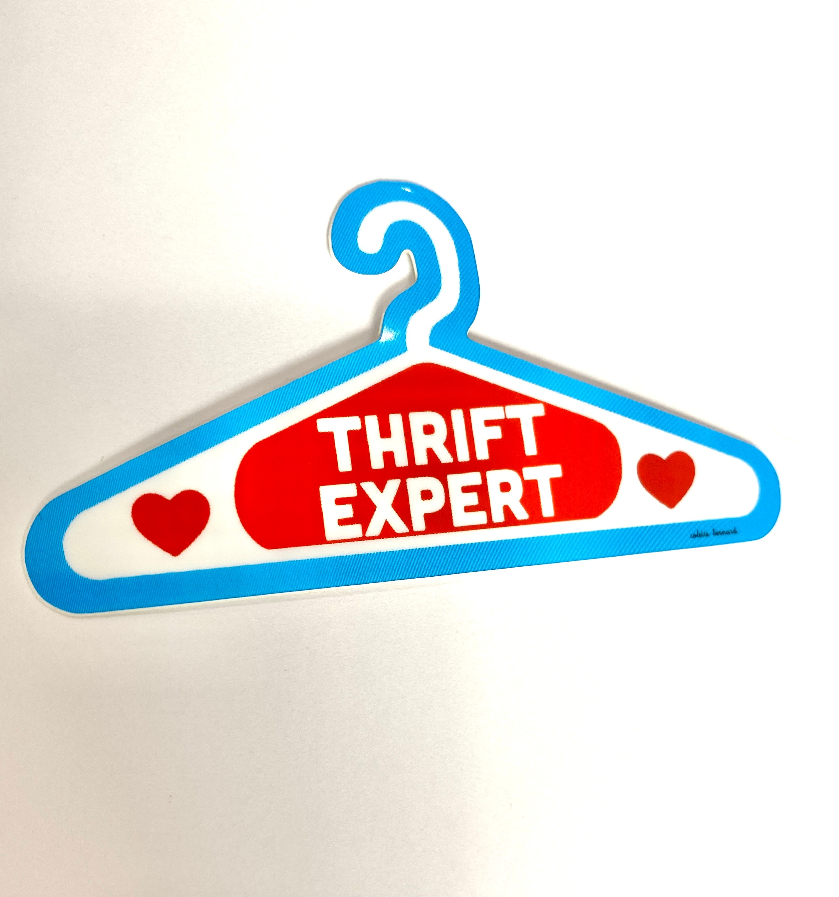 Thrift Expert Sticker – artistcolette