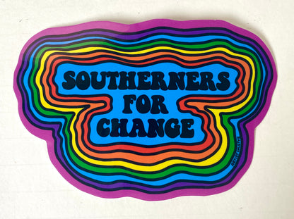 Southerners For Change Sticker